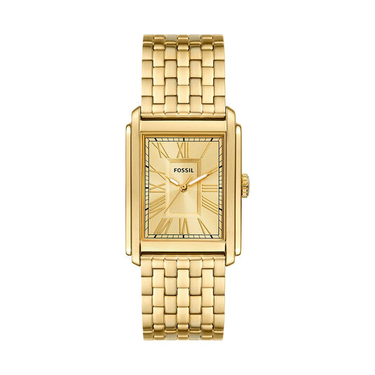 Montre FOSSIL Homme Carraway en Acier Doré FS6009