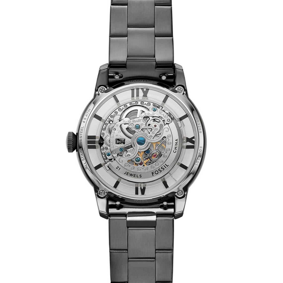 Montre FOSSIL Homme Automatic en Acier Gris ME3268