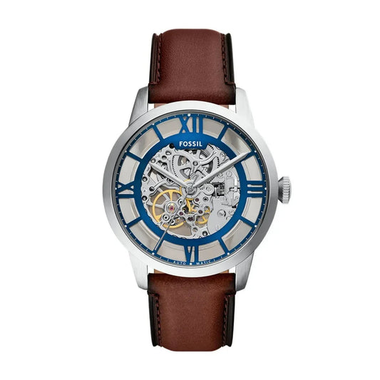 Montre FOSSIL Homme Automatique en Cuir Marron ME3267
