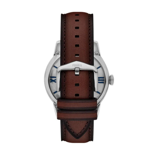Montre FOSSIL Homme Automatique en Cuir Marron ME3267