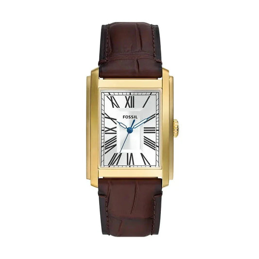 Montre FOSSIL Homme Carraway en Cuir Marron FS6011