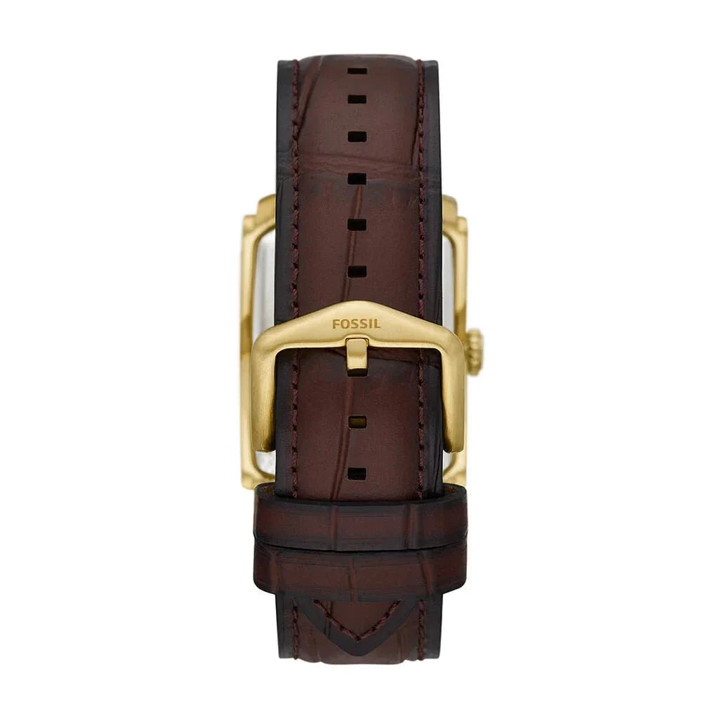 Montre FOSSIL Homme Carraway en Cuir Marron FS6011
