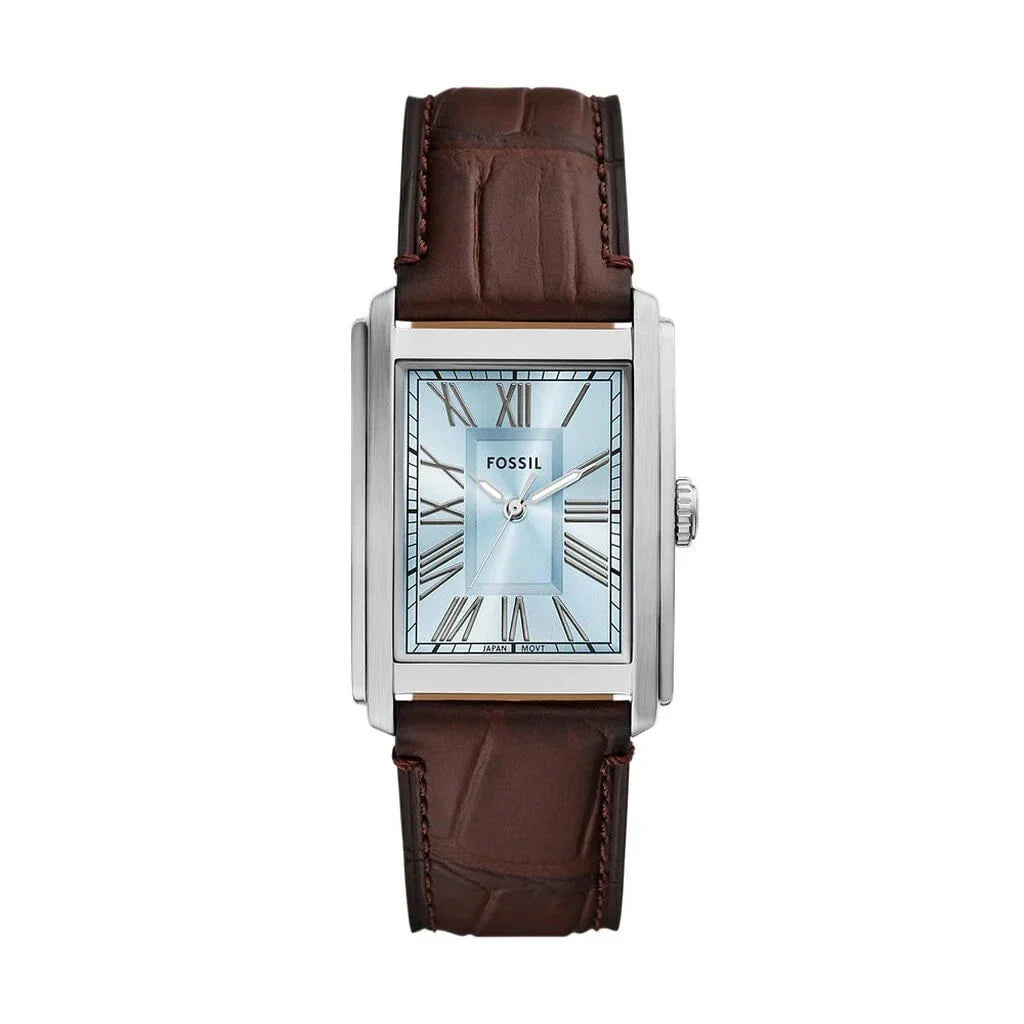 Montre FOSSIL Homme Carraway en Cuir Marron FS6110
