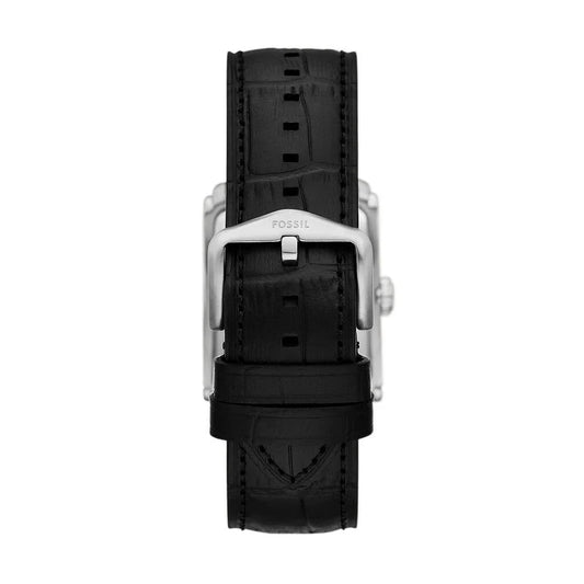 Montre FOSSIL Homme Carraway en Cuir Noir FS6078