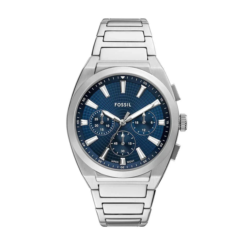 Montre FOSSIL Homme Everett Chronographe en Acier FS6104
