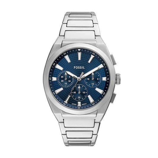 Montre FOSSIL Homme Everett Chronographe en Acier FS6104