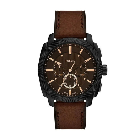 Montre FOSSIL Homme Machine Chronographe en Cuir FS6101