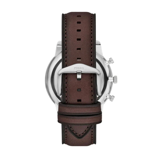 Montre FOSSIL Homme Neutra Chronographe en Cuir Marron FS6109