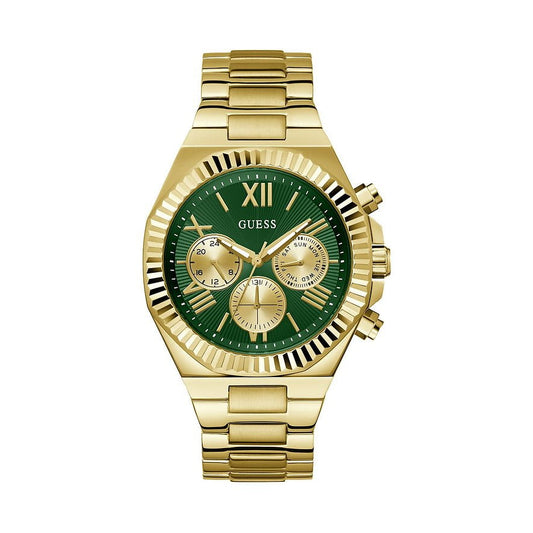Montre GUESS Homme Equity en Acier Doré GW0703G2