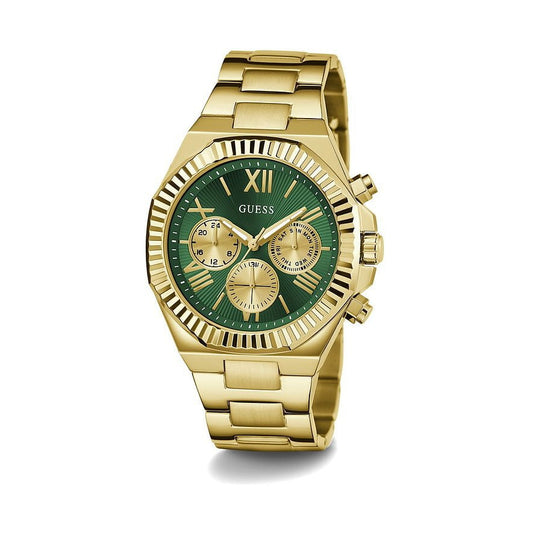 Montre GUESS Homme Equity en Acier Doré GW0703G2