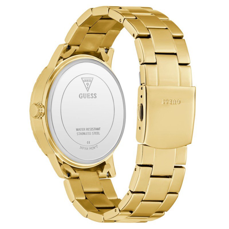 Montre GUESS Homme Monarch en Acier Doré GW0958G2