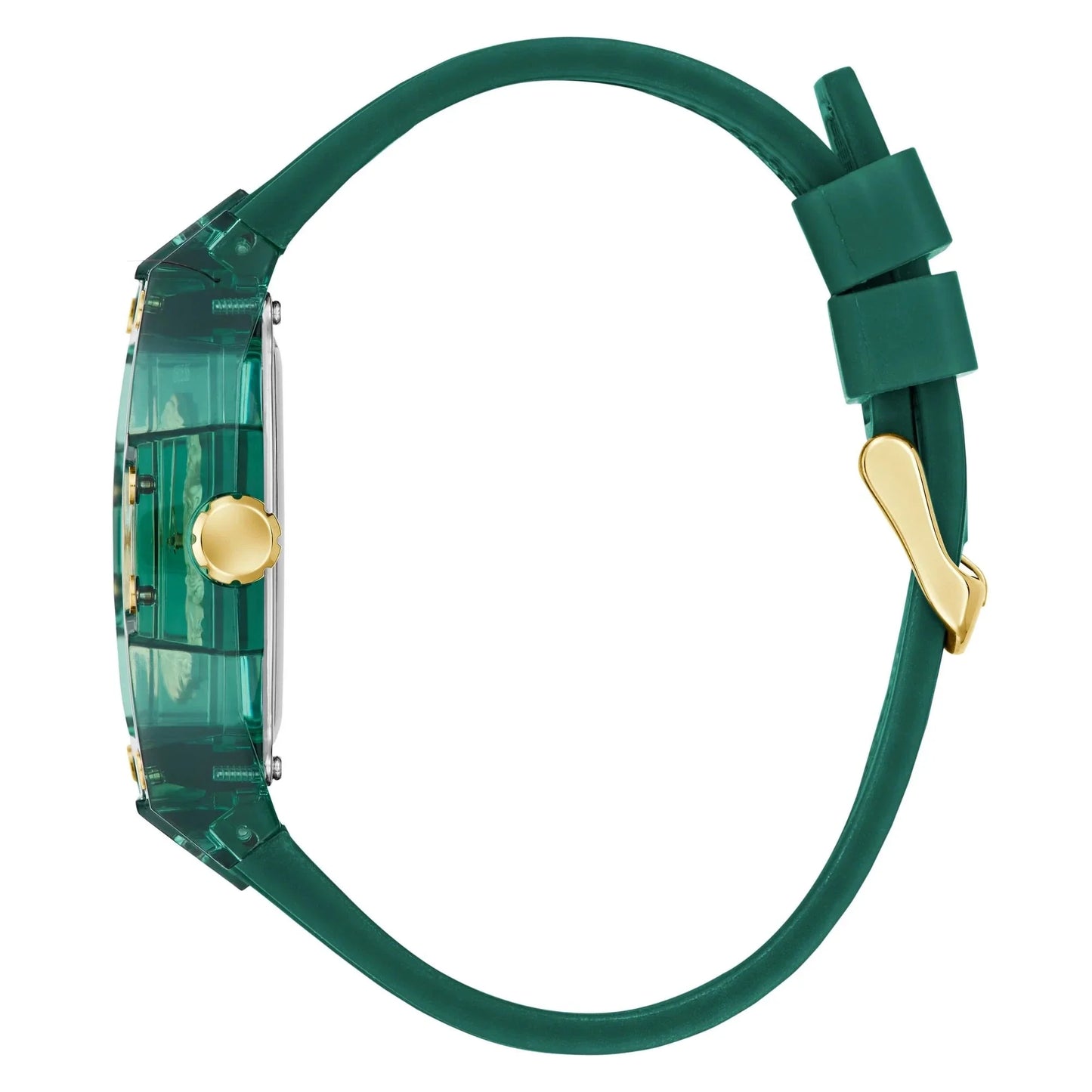 Montre GUESS Homme Phoenix en Silicone Vert GW0959G2