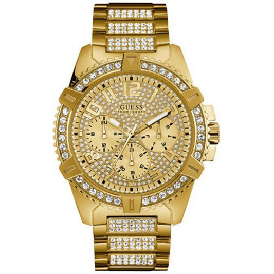 Montre GUESS Homme Frontier en Acier Doré W0799G2