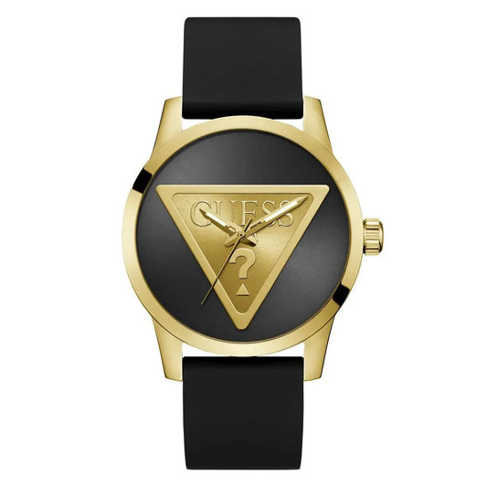 Montre GUESS Homme Badge en Silicone Noir GW0781G4