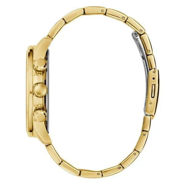 Montre GUESS Homme Walker Multifonction en Acier Doré GW0900G3