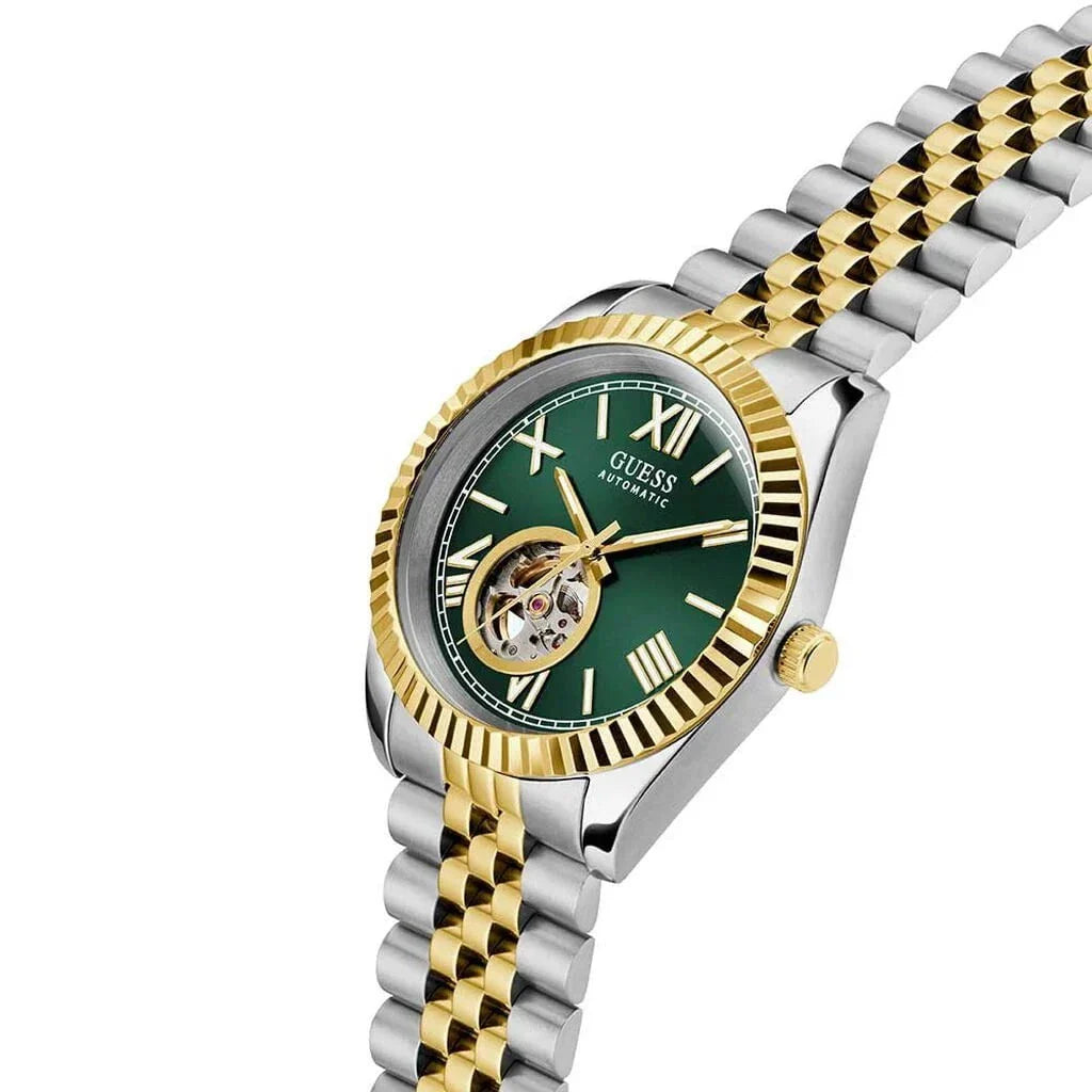 Montre GUESS Homme Connoisseur Automatique en Acier GW0984G4