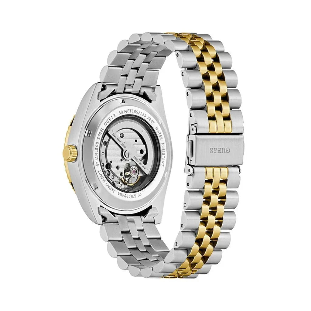 Montre GUESS Homme Connoisseur Automatique en Acier GW0984G4
