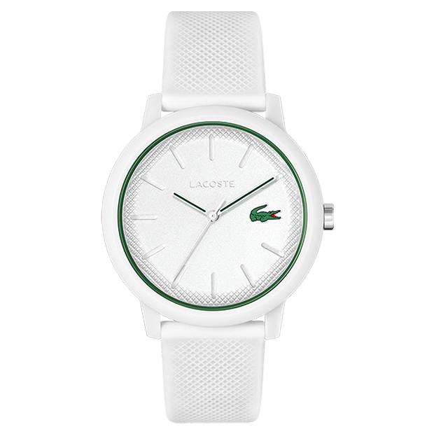 Montre LACOSTE Homme 12.12 en Silicone Blanc 2011169