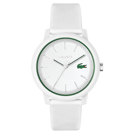 Montre LACOSTE Homme 12.12 en Silicone Blanc 2011169