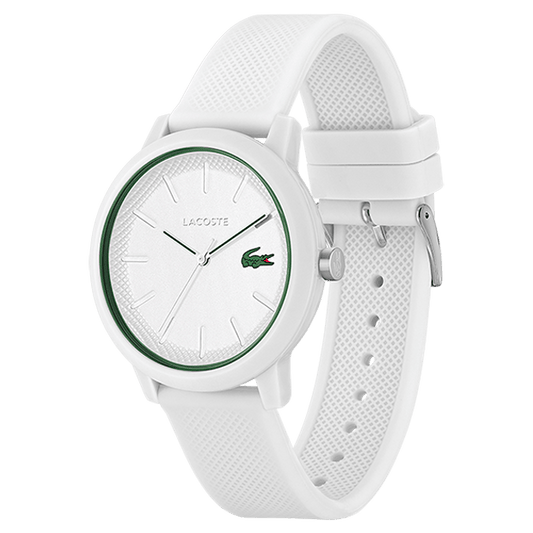 Montre LACOSTE Homme 12.12 en Silicone Blanc 2011169