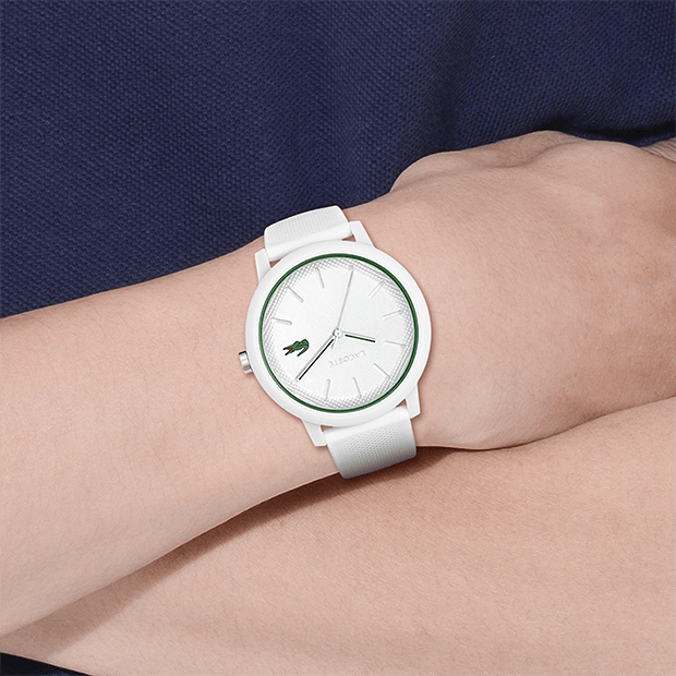 Montre LACOSTE Homme 12.12 en Silicone Blanc 2011169