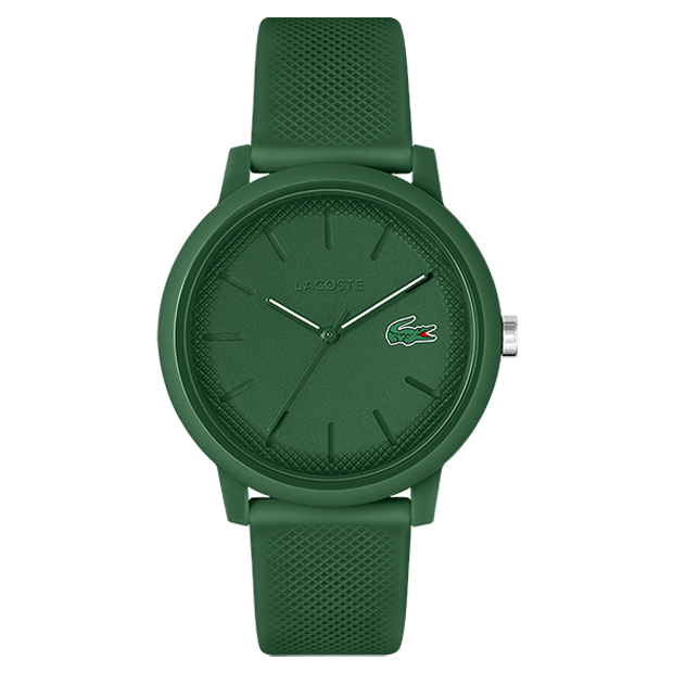 Montre LACOSTE Homme 12.12 en Silicone Vert 2011170