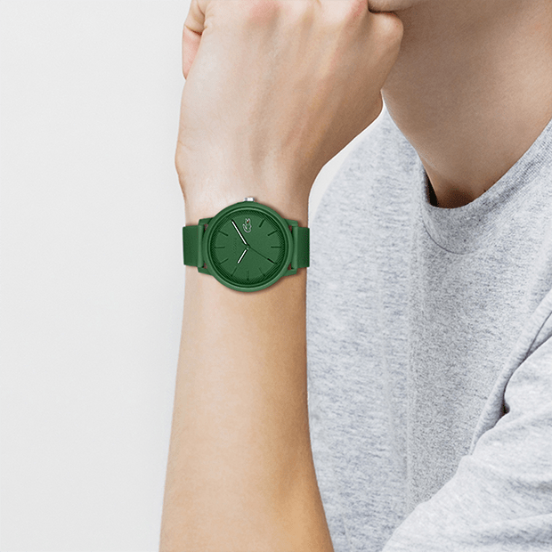 Montre LACOSTE Homme 12.12 en Silicone Vert 2011170
