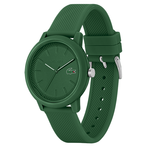 Montre LACOSTE Homme 12.12 en Silicone Vert 2011170