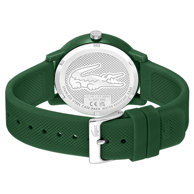 Montre LACOSTE Homme 12.12 en Silicone Vert 2011170