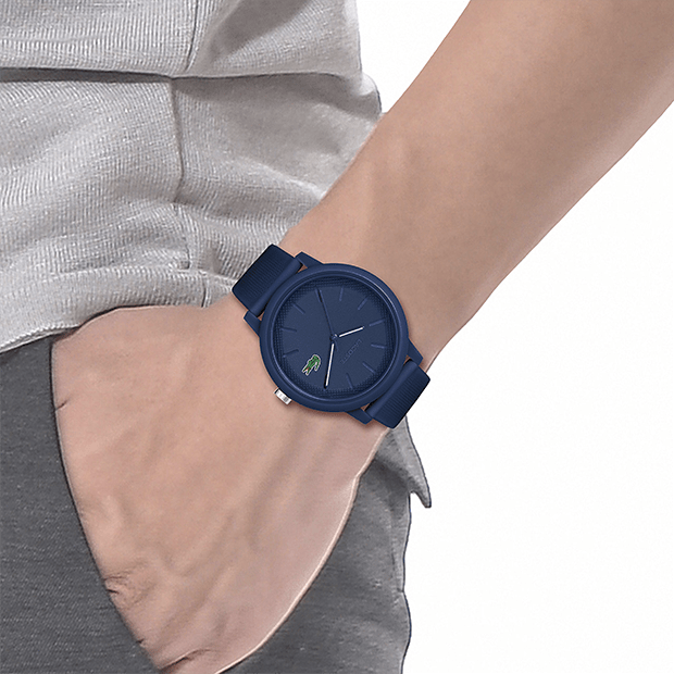 Montre LACOSTE Homme 12.12 en Silicone Bleu 2011172