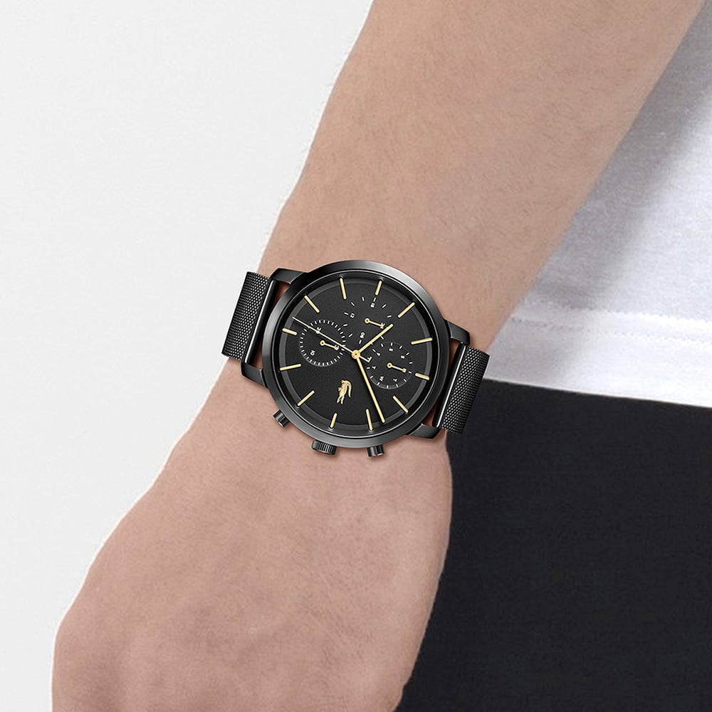 Montre LACOSTE Homme Replay en Acier Noir 2011194