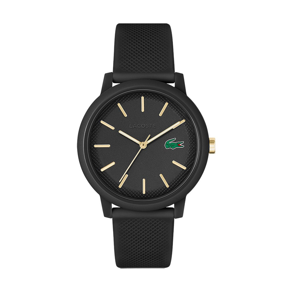 Montre LACOSTE Homme 12.12 en Silicone Noir 2011233