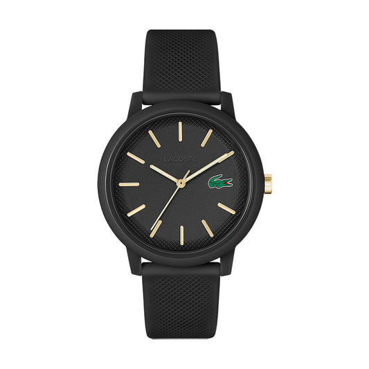 Montre LACOSTE Homme 12.12 en Silicone Noir 2011233
