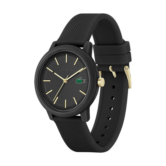 Montre LACOSTE Homme 12.12 en Silicone Noir 2011233
