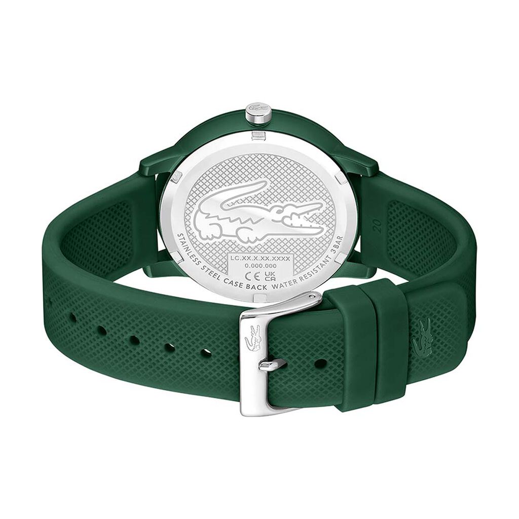 Montre LACOSTE Homme 12.12 en Silicone Vert 2011238