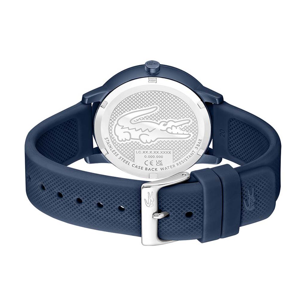Montre LACOSTE Homme 12.12 en Silicone Bleu 2011241