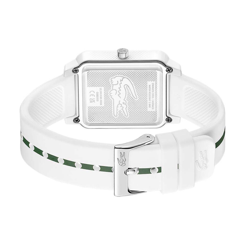 Montre LACOSTE Homme Studio en Silicone Blanc 2011251