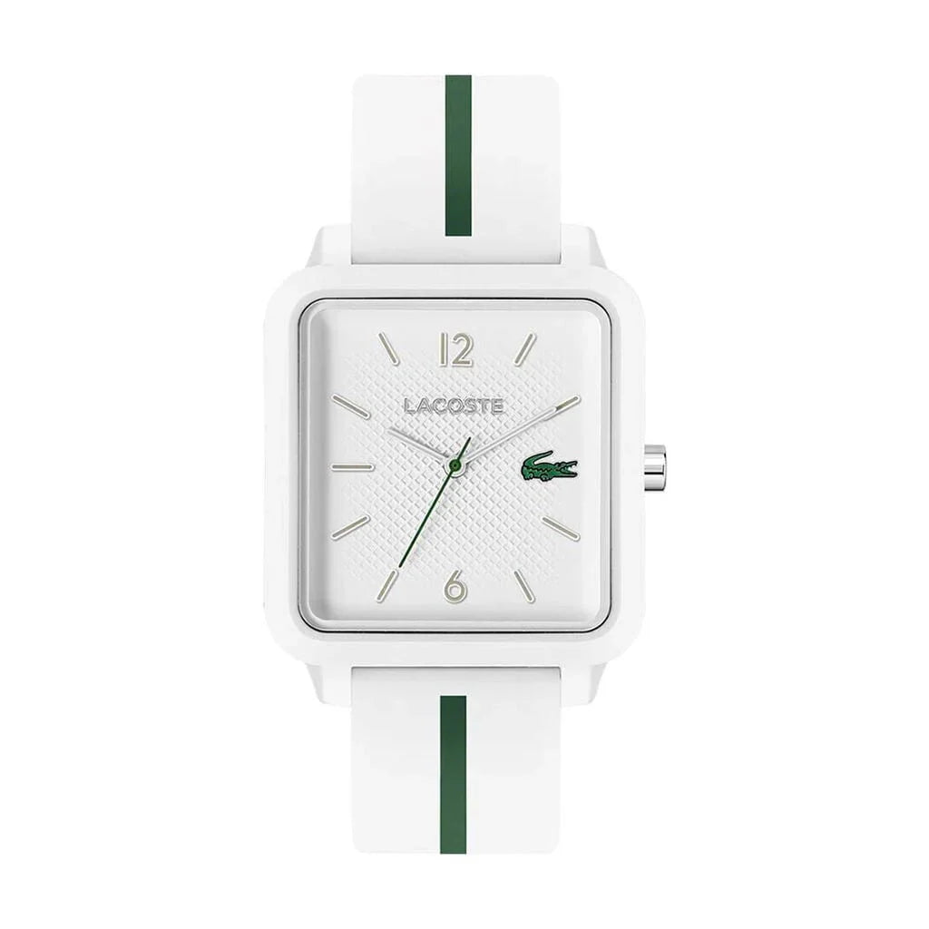 Montre LACOSTE Homme Studio en Silicone Blanc 2011251