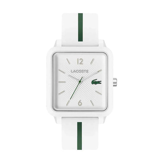Montre LACOSTE Homme Studio en Silicone Blanc 2011251