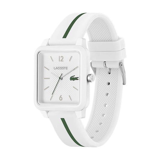 Montre LACOSTE Homme Studio en Silicone Blanc 2011251