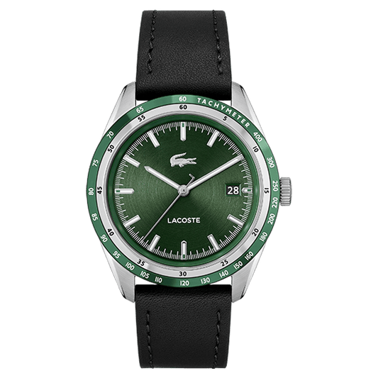 Montre LACOSTE Homme Everett en Cuir Noir 2011292