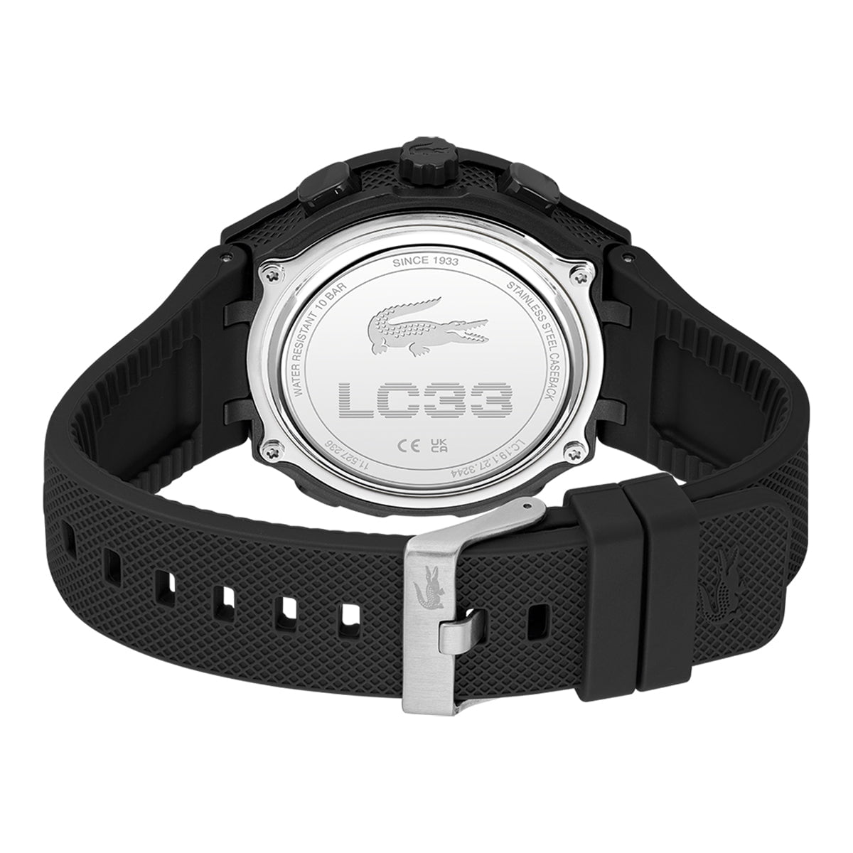 Montre LACOSTE Homme LC33 en Silicone Noir 2011435
