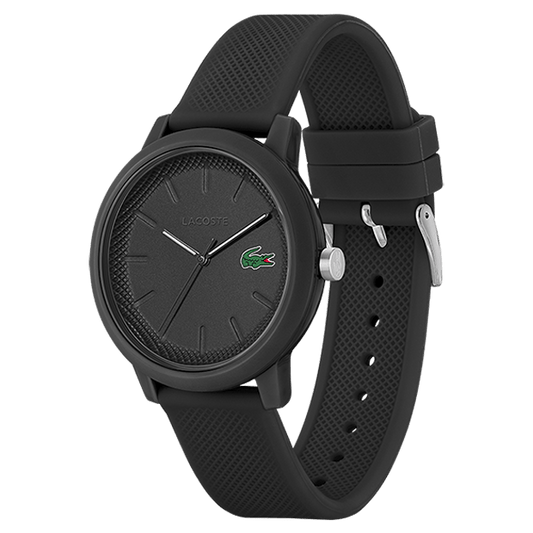 Montre LACOSTE Homme 12.12 en Silicone Noir 2011171