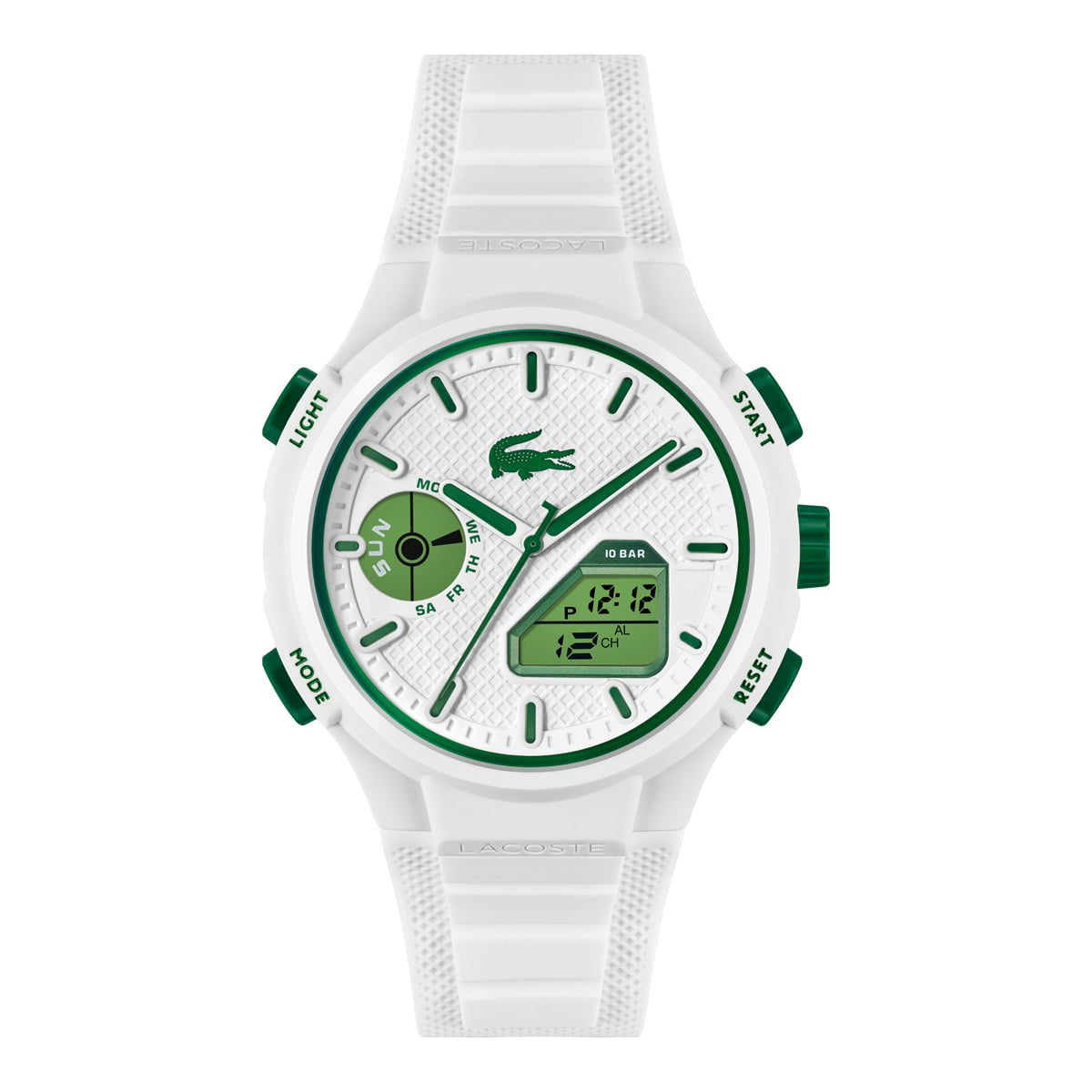 Montre LACOSTE Homme LC33 en Silicone Blanc 2011364