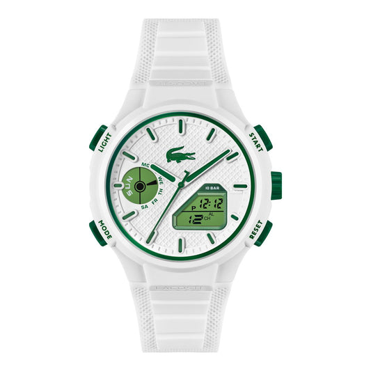 Montre LACOSTE Homme LC33 en Silicone Blanc 2011364