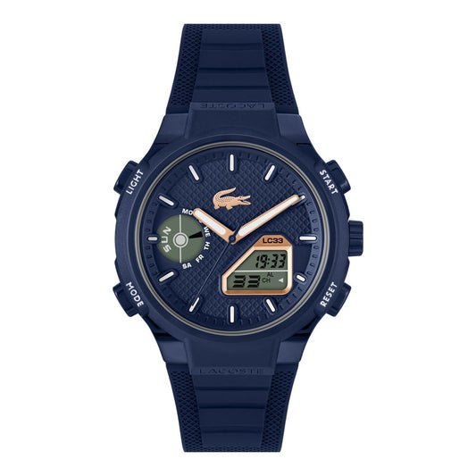 Montre LACOSTE Homme LC33 en Silicone Bleu 2011434