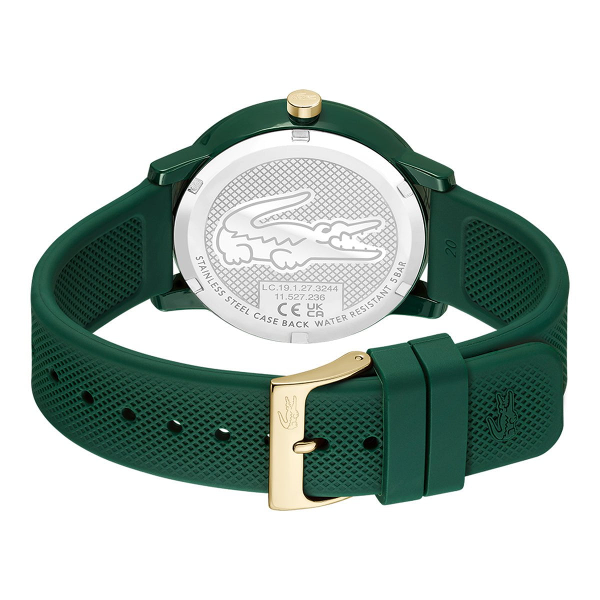 Montre LACOSTE Homme 12. 12 en Silicone Vert2011445