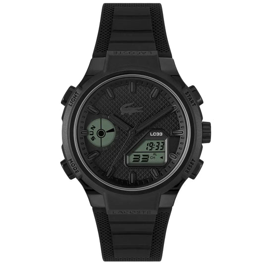 Montre LACOSTE Homme LC33 en Silicone Noir 2011447