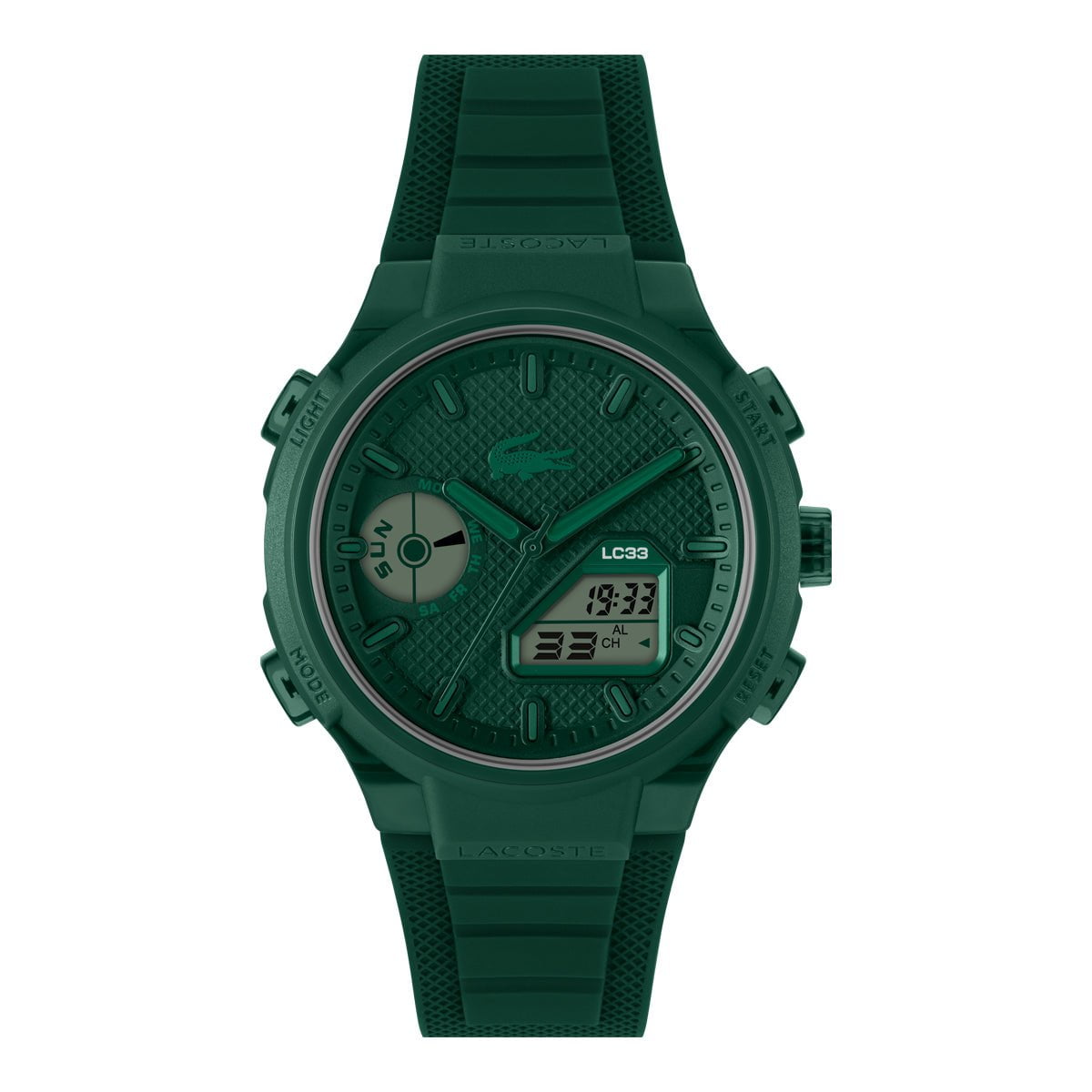 Montre LACOSTE Homme LC33 en Silicone Vert 2011449