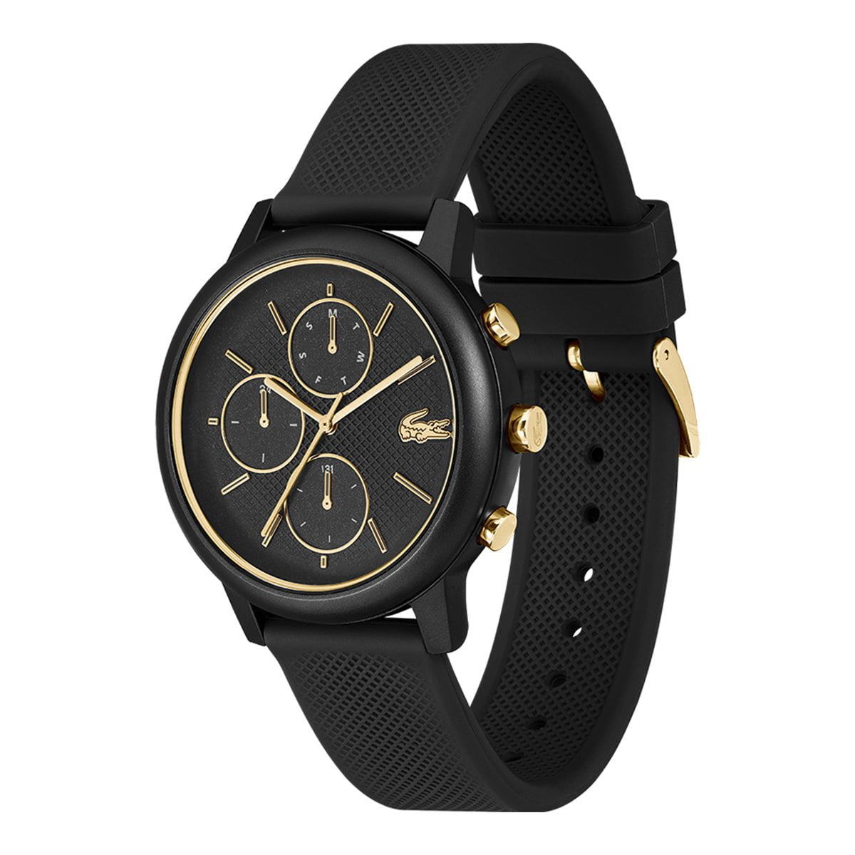 Montre LACOSTE Homme 12. 12 Move en Silicone Noir 2011469